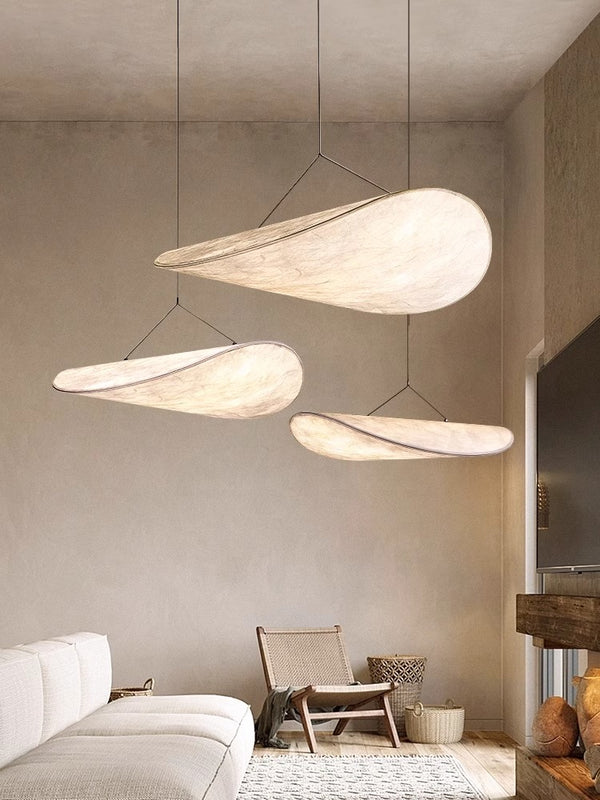 Handmade Silk Kitchen Hanging Lamp