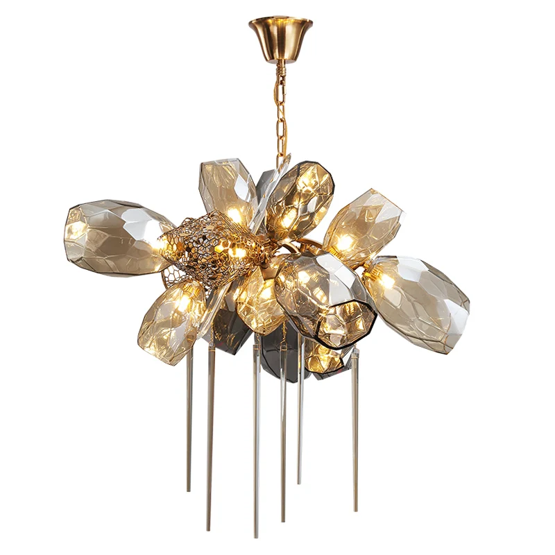 Modern Wine Glass Chandelier