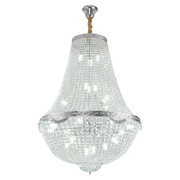Banquet Chrome Crystal Chandelier
