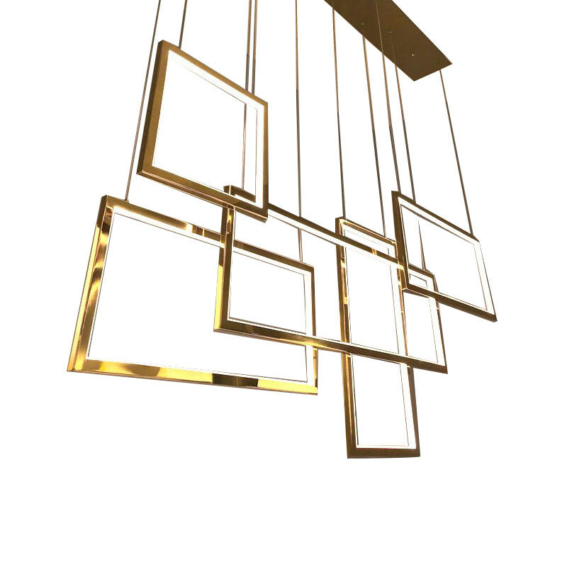 Rectangular LED Pendant Light