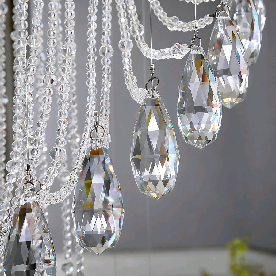 Spiral Waterfall Crystal Light