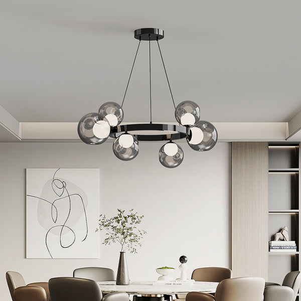 Ball in Ball Modern Chandelier