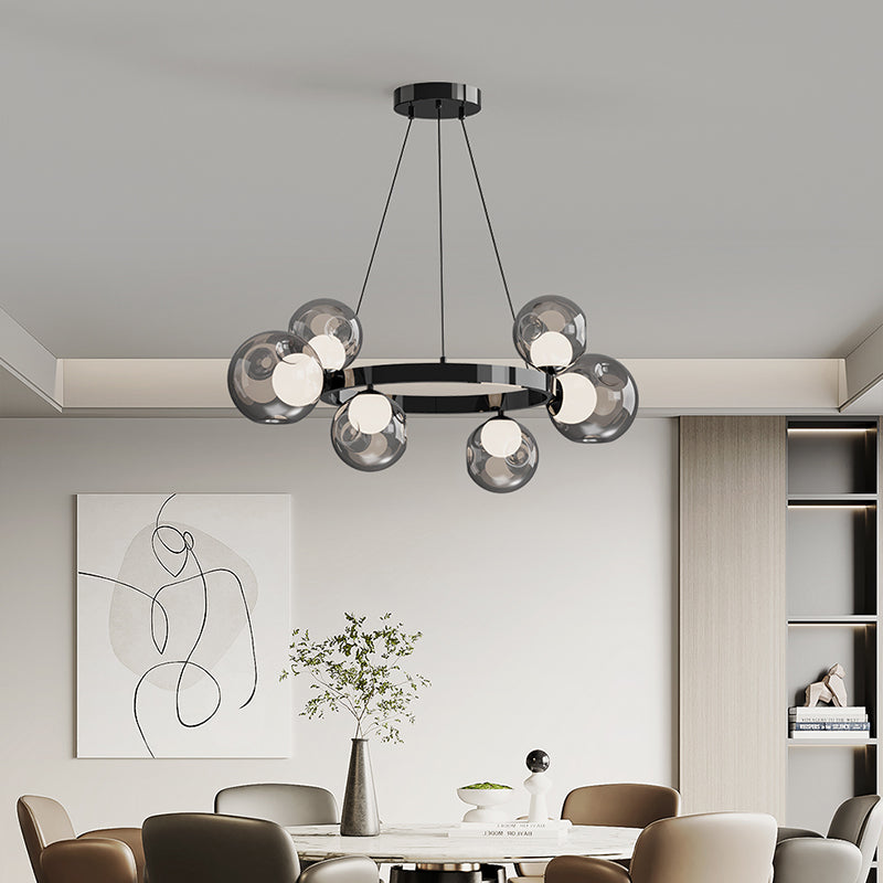 Ball in Ball Modern Chandelier