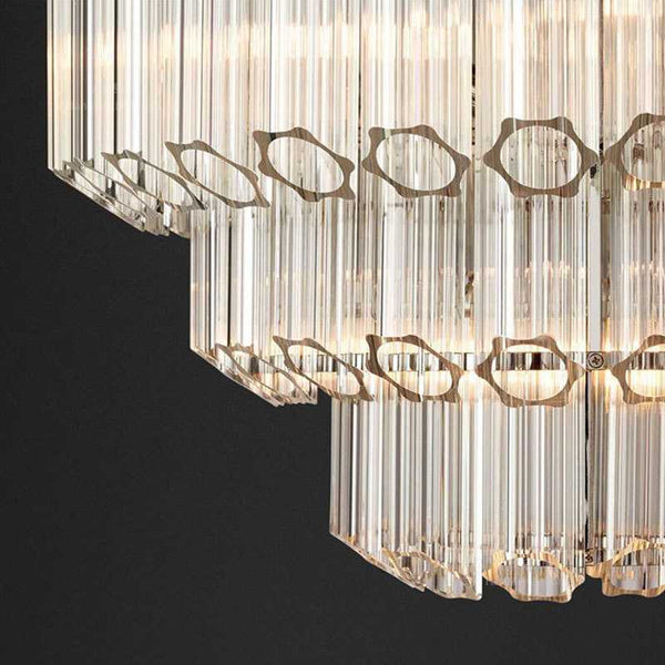 Vintage Murano Hexagon Chandelier
