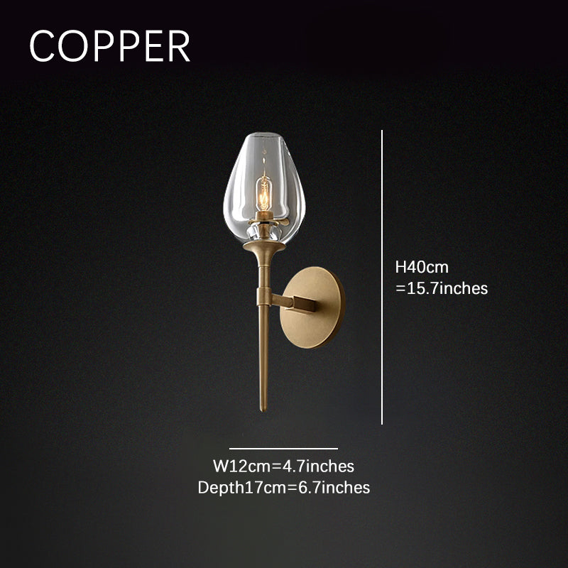 Tulip Sconce Lamp