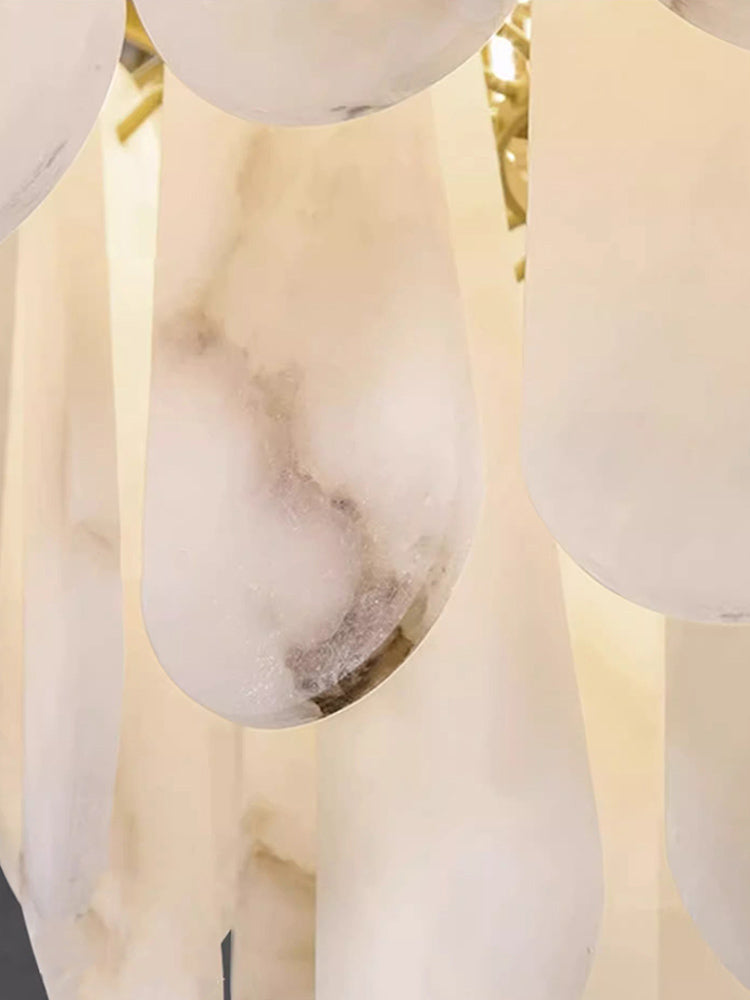 Alabaster Foyer Chandelier