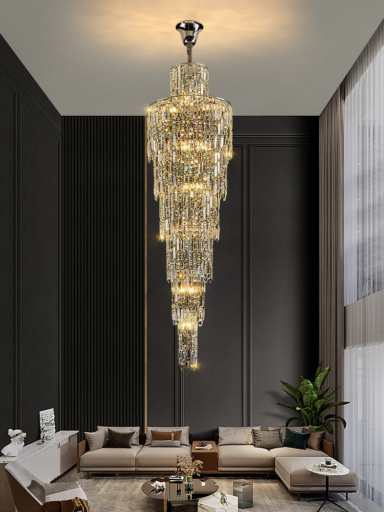 Shine Chrome Chandelier