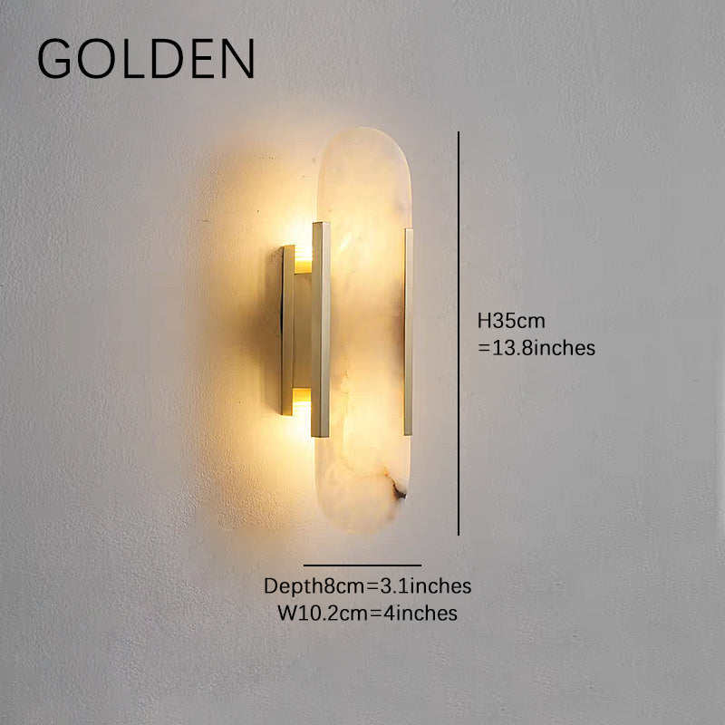 Marble Slab Wall Lamp