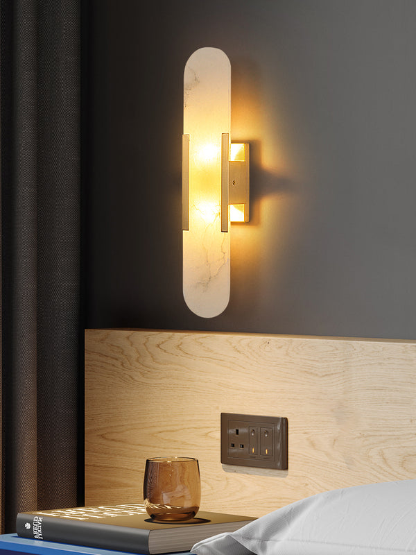 Marble Slab Wall Lamp