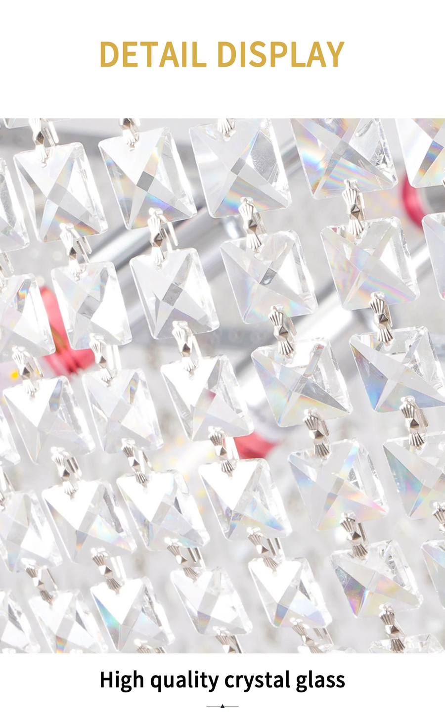 Chrome Wedding Chandelier