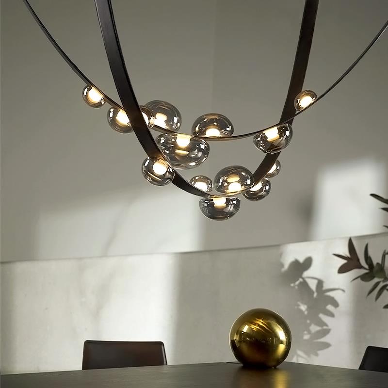 Italian Design Belt Pendant Light