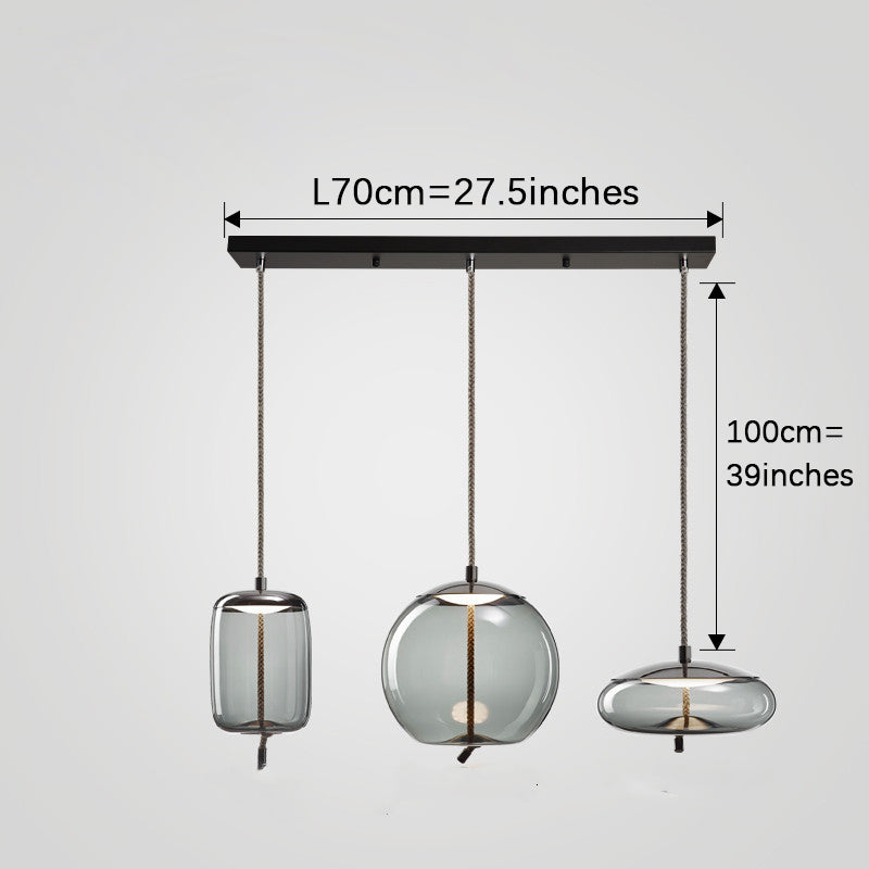 American Island Glass Pendant Light
