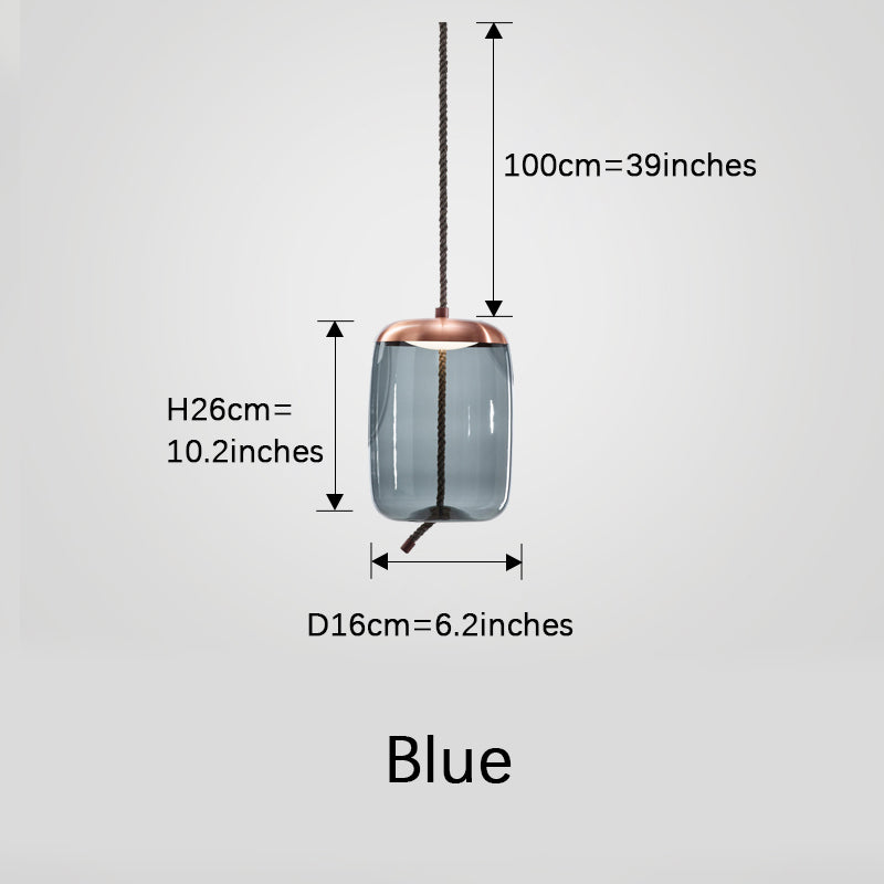 American Island Glass Pendant Light
