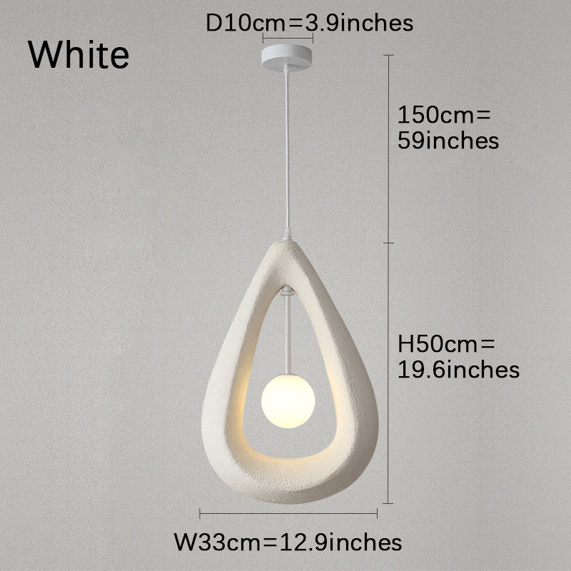 Wabi Sabi Water Drop Pendant Light