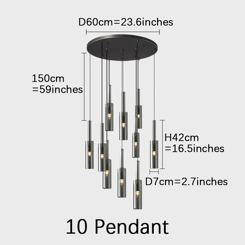 Crystal Bulb Island Pendant Light