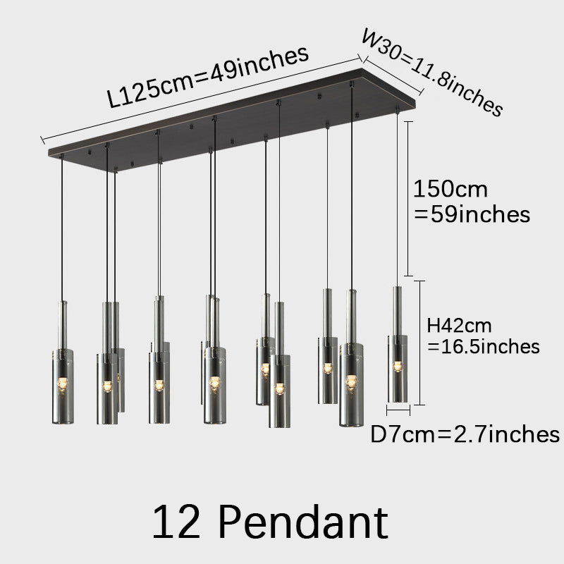 Crystal Bulb Island Pendant Light