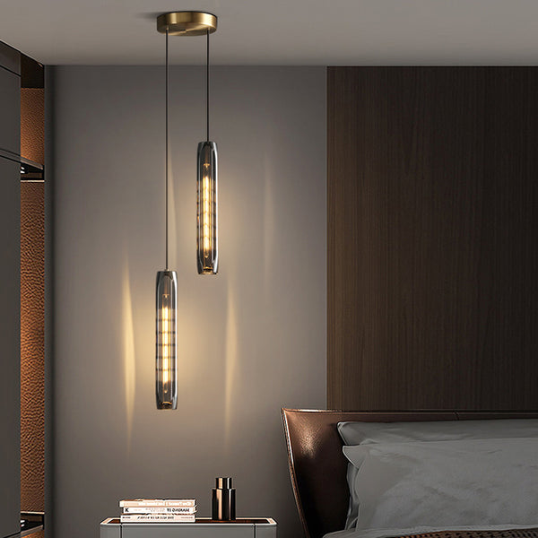 Brass Bedside Pendant Lamp