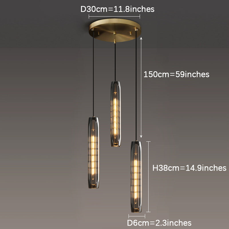 Brass Bedside Pendant Lamp