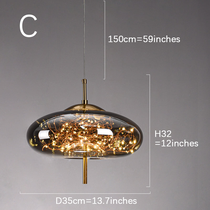 Lucky Bag Combination Pendant Light
