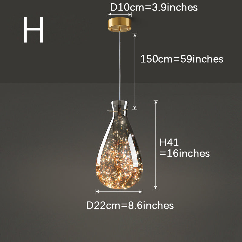 Lucky Bag Combination Pendant Light