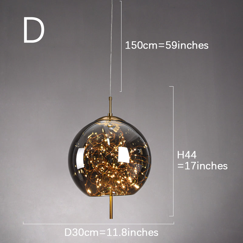 Lucky Bag Combination Pendant Light