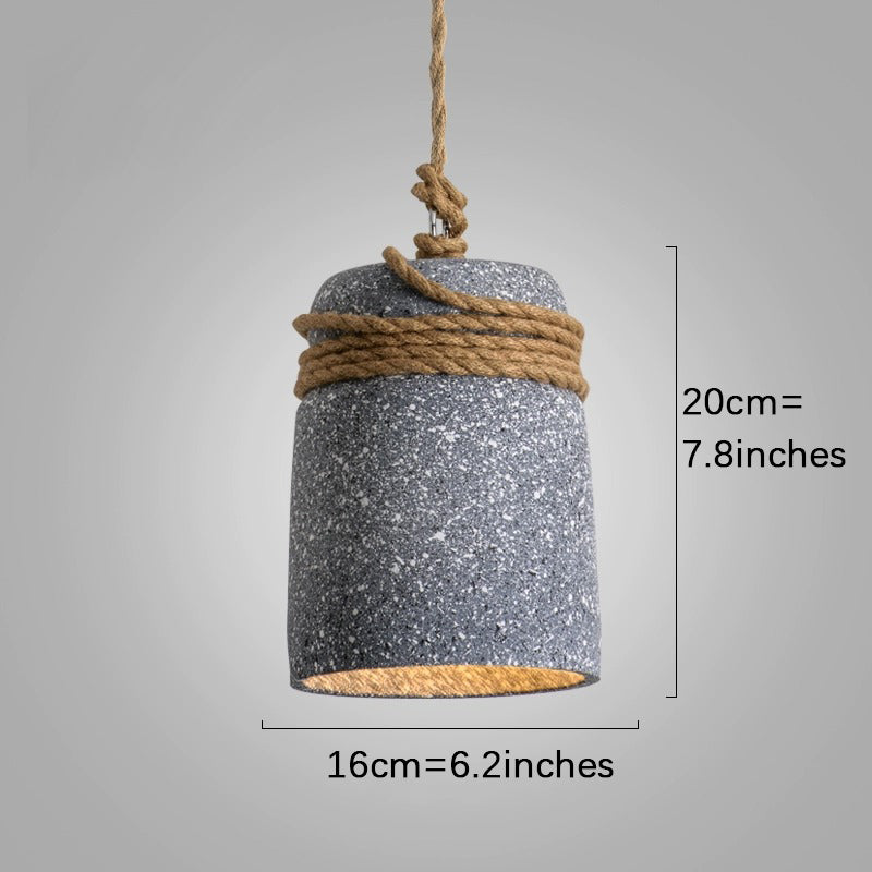 Yellow Travertine Terrazzo Lamp