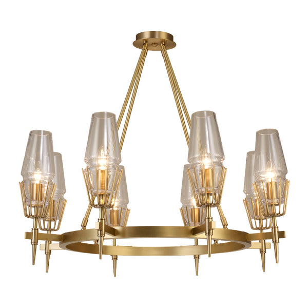 Dining Room Wine Glass Chandelier