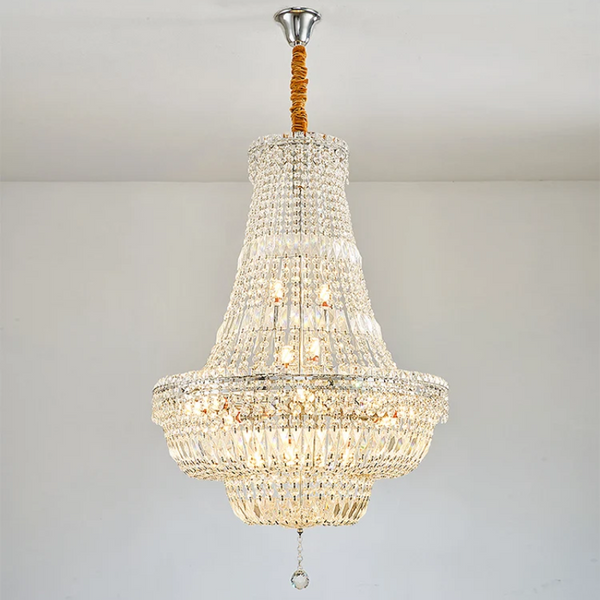Romantic Wedding Chrome Chandelier