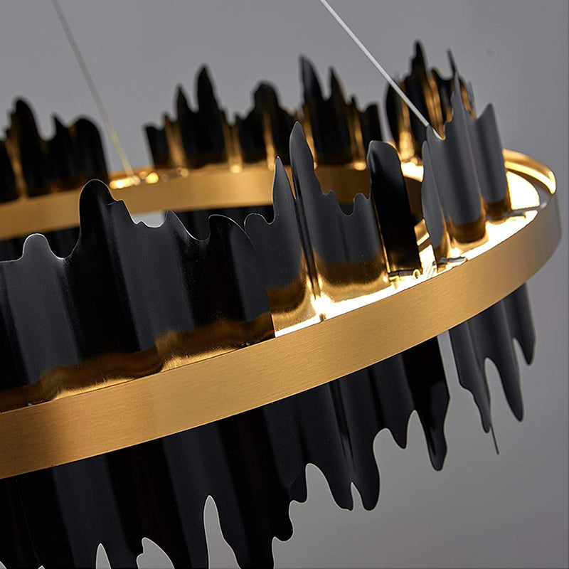 Modern Mountain Peak Chandelier