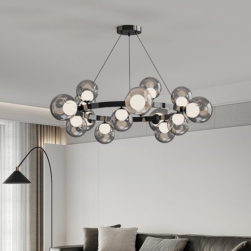 Ball in Ball Modern Chandelier