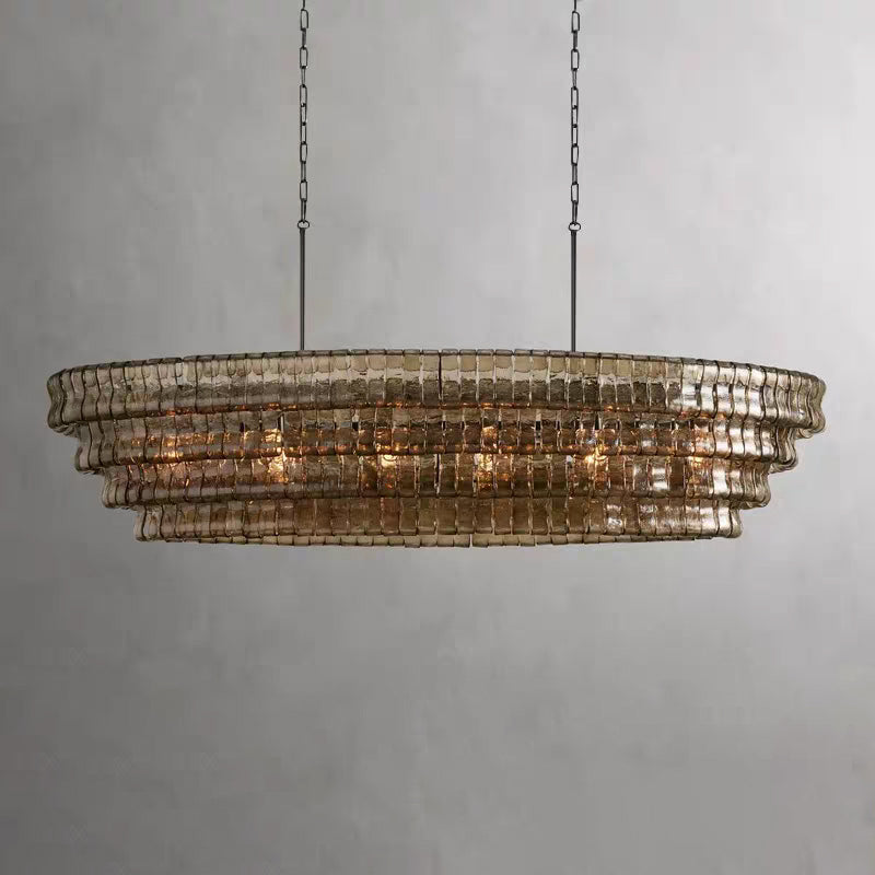 Murano Hook Glass Chandelier