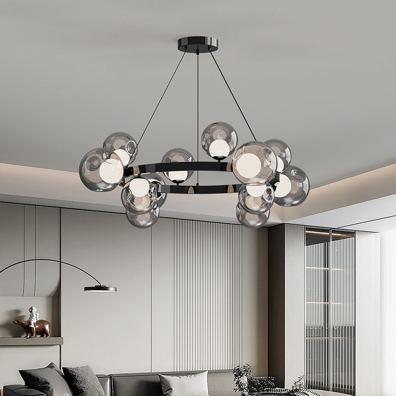 Ball in Ball Modern Chandelier