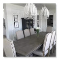 Candle Stick Wooden Chandelier