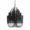 Candle Stick Wooden Chandelier