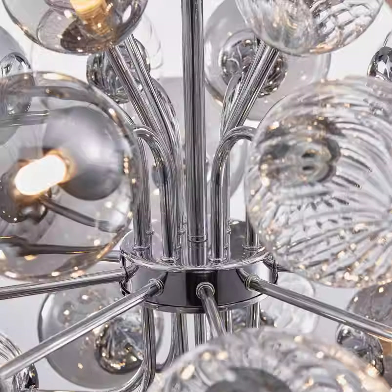 Two-color Bubble Ball Chandelier