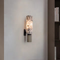 Black Brass Marble Wall Lamp