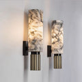 Black Brass Marble Wall Lamp