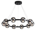 Smoke Grey Ball Pendant Light