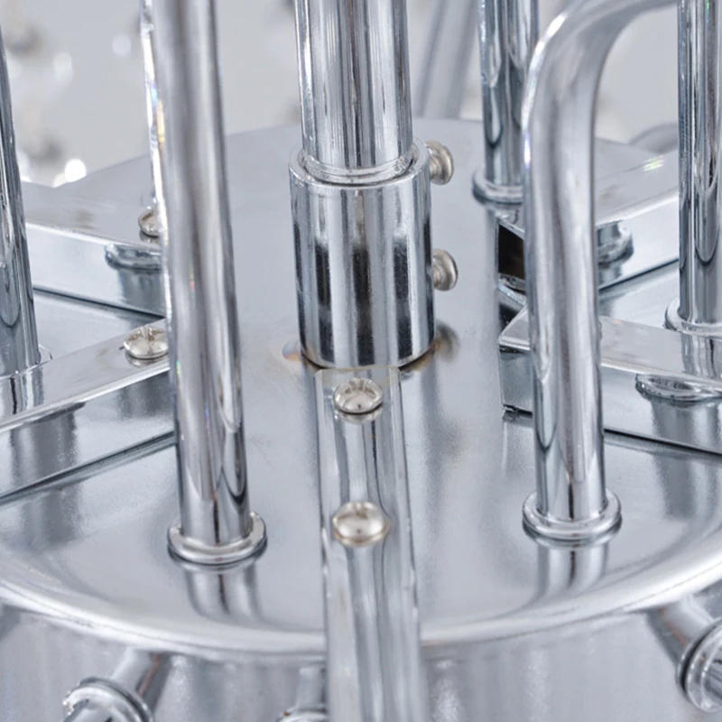 Banquet  Chrome Crystal Chandelier
