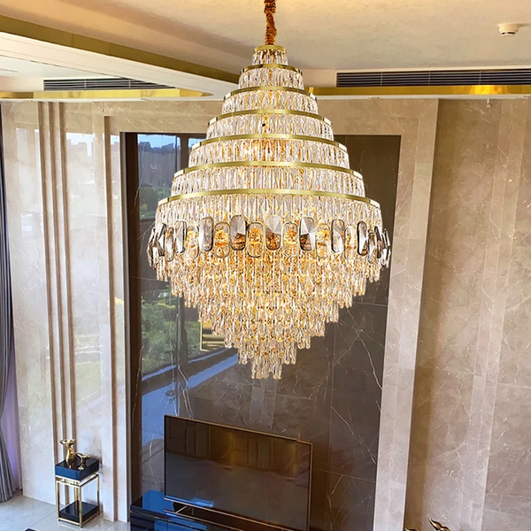 Oversized Luxury Crystal Chandelier