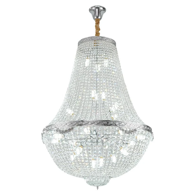 Banquet  Chrome Crystal Chandelier