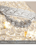 Banquet  Chrome Crystal Chandelier