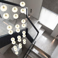 Modern Glass String Pendant Light