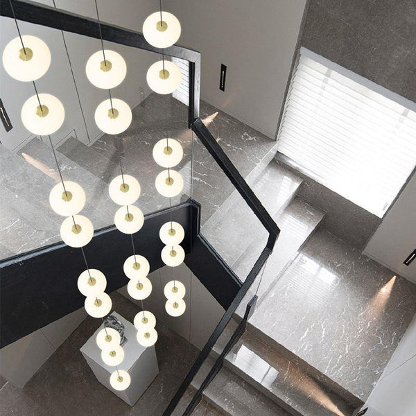 Modern Glass String Pendant Light