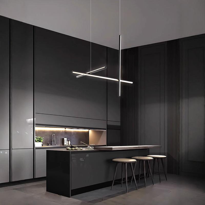 Minimalist Linear Combination Lamp