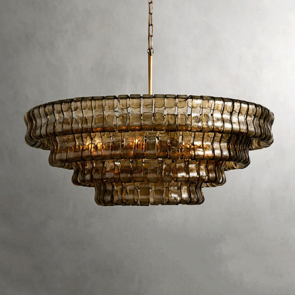 Murano Hook Glass Chandelier