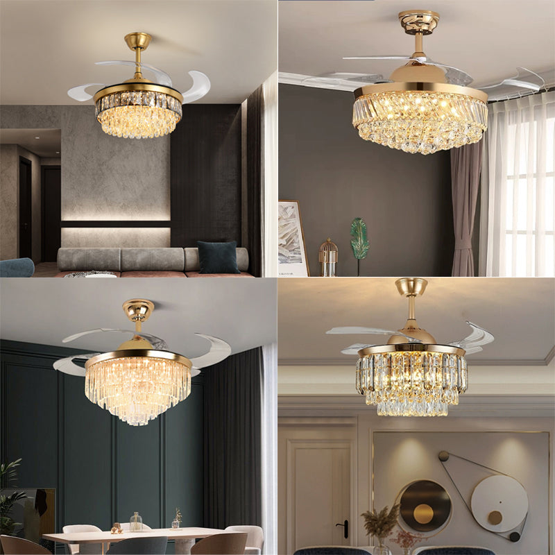 Large Blade Fan Lamp Collection