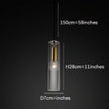Bar Unique Glass Pendant Light