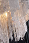 Aluminum Chain Living Room Light