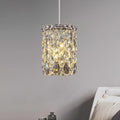 Diamond-Shaped Crystal Bedside Lamp